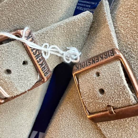 Authentic Birkenstock Boston Taupe Size 42 Regular Fit NIB - Picture 6 of 9